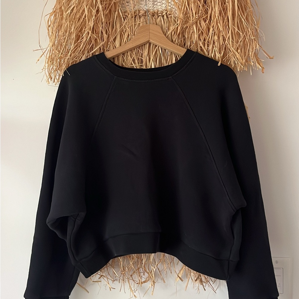 Bohme Black Oversized Long Sleeve Sweatshirt